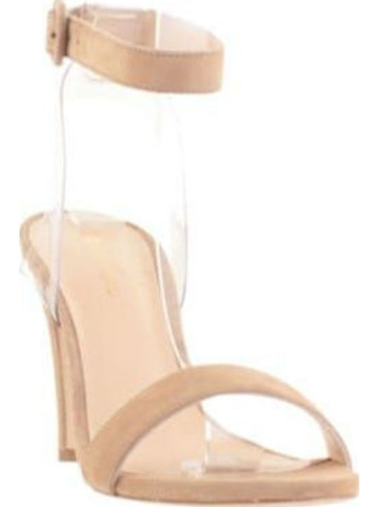 Leather Sandals Nude