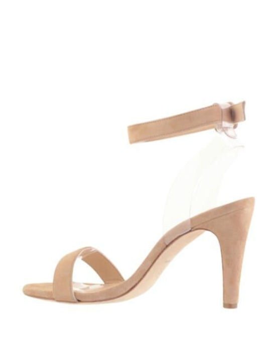 Leather Sandals Nude