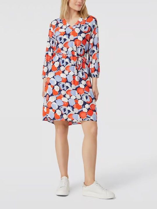 Rochii De Vară Pentru Femei Mini Rochie Cu Model Floral Navy