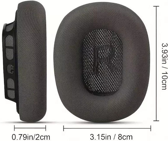 Ανταλλακτικά Μαξιλαράκια Apple Airpods Max Ζεύγος Πράσινο Jq370160gr Συμβατά