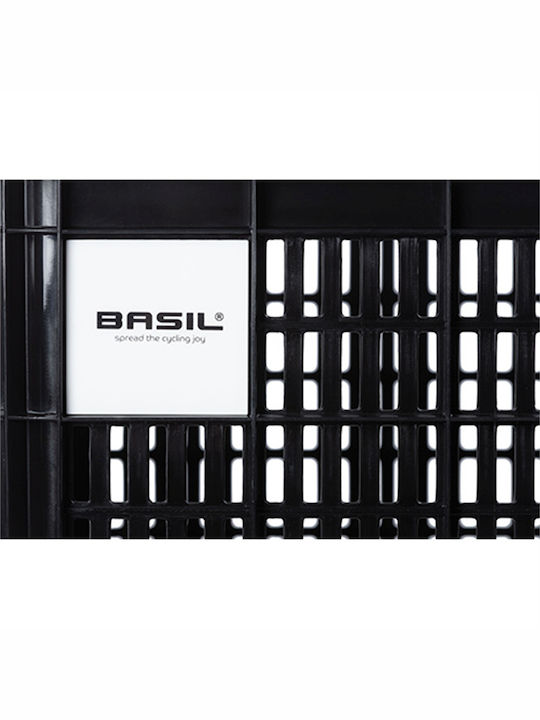 Basil Καλαθάκι Ποδηλάτου 40lt Μαύρο