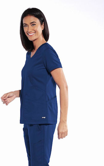 Grey's Anatomy Γυναικεία Ιατρική Μπλούζα Navy Μπλε