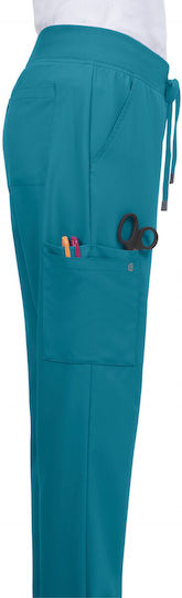 KOI USA Women's Turquoise Medical Pants