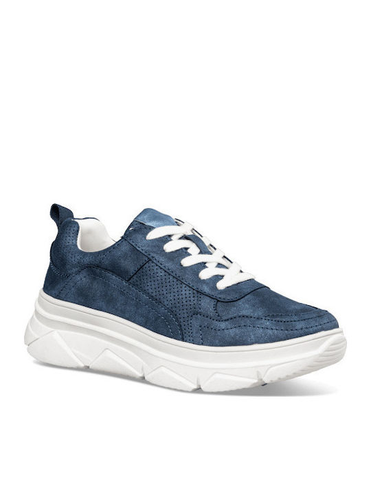 Envie Shoes Чънки Маратонки Син