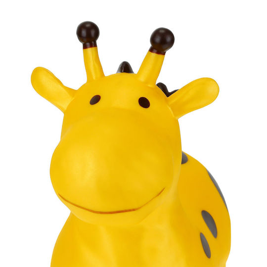Jucărie Gonflabilă Săritoare Formă de Girafă Copii 3+ Ani Dimensiuni 47 X 26 X 56 Cm Galben Relaxdays