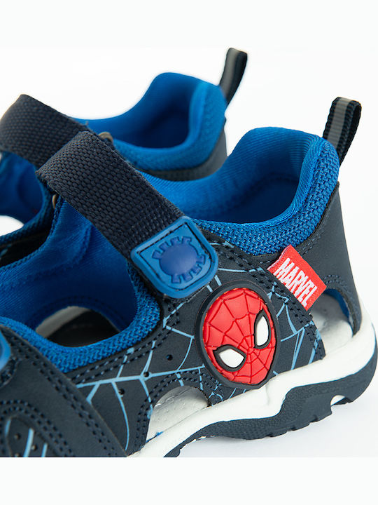 Sandale Copii Spiderman Albastre