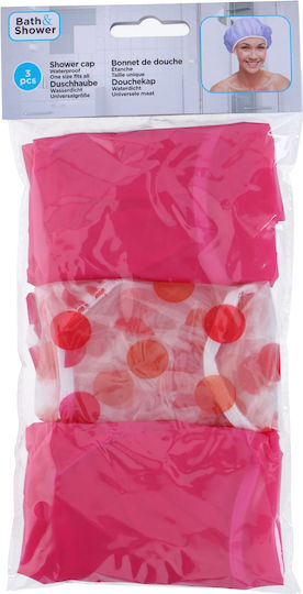 Colorful Bath Caps 28cm 3pcs