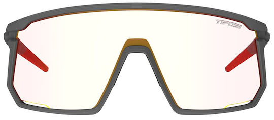 Tifosi Cycling Glasses Moab Clarion with Red Frame & Photochromic Lenses