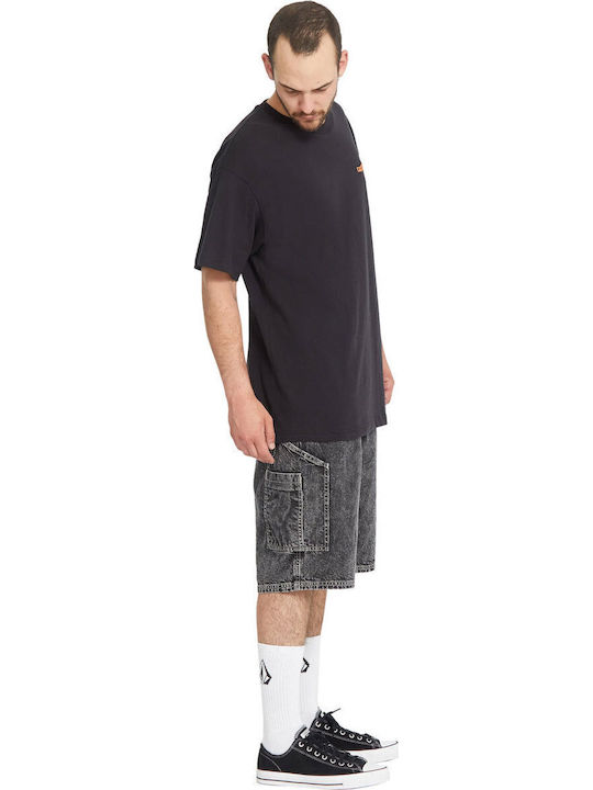 Labored Men's Shorts Jeans Light Acid Black