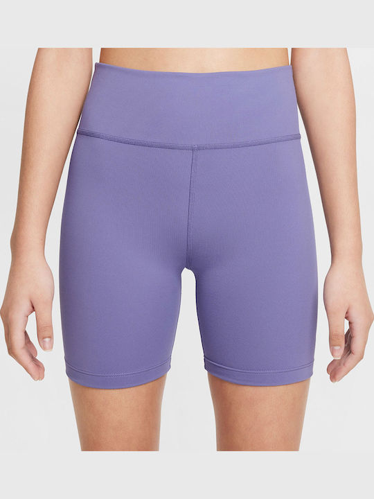 Kids Legging Sports Short Dri-Fit Purple One