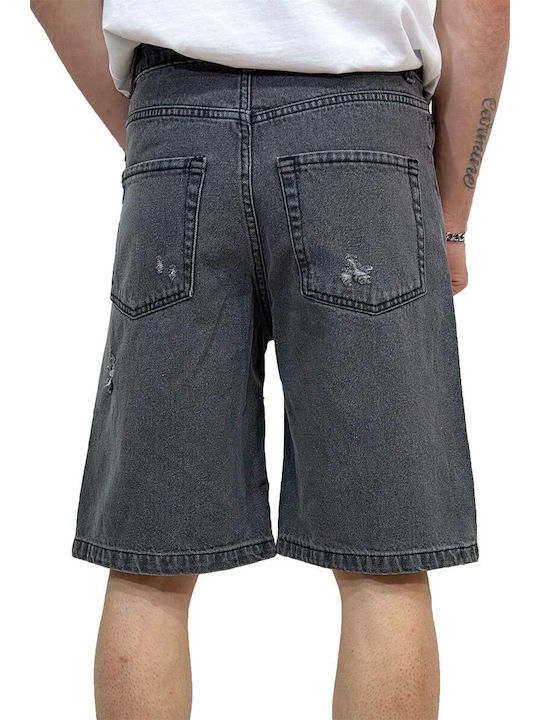 Men's Shorts Jeans Black