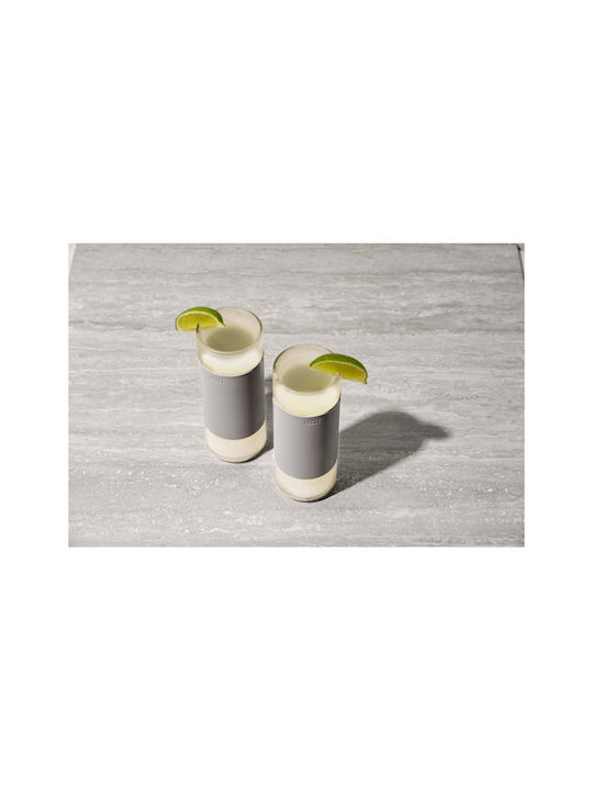 Design Is This Set Gläser Cocktail/Trinken / Whiskey aus Glas in Gray Farbe 355.2ml 2Stück