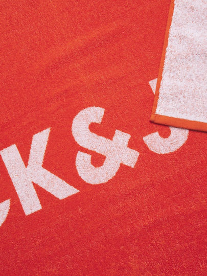 Jack & Jones Beach Towel Cotton Orange
