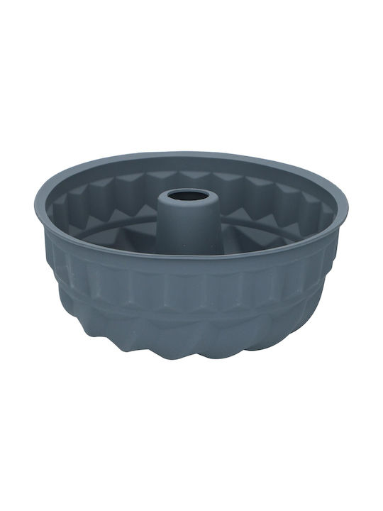 Bundt-Kuchen Silikonform Rot Weiß 24x24x10,5cm Alpina 2 Stück