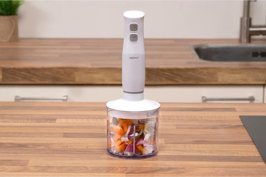Alpina Appliances Ραβδομπλέντερ με Ανοξείδωτη Ράβδο 400W Λευκό