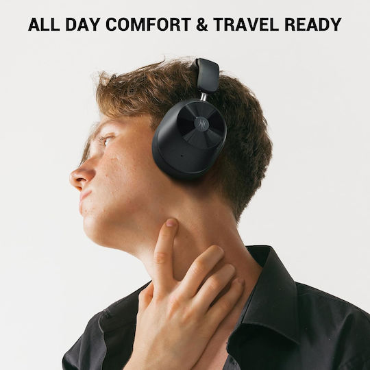 OneOdio Focus A5 Wireless / Wired Over Ear Headphones with 75 hours of Operation and Quick Charge Black