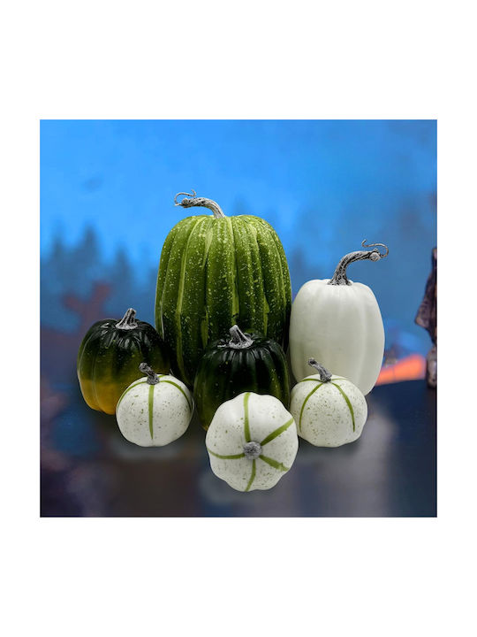 Artificial Decorative Foam Pumpkins Autumn Halloween Table Decorations 7pcs