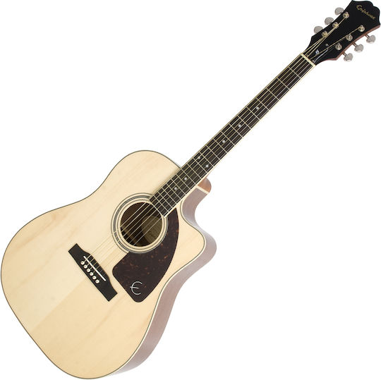 Epiphone Acoustic Guitar J-45 EC Studio Cutaway Natural Gloss