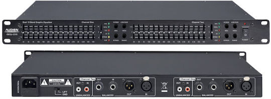 Audien DJ-1001UFB Analog Mischpult 5 Kanäle & Bluetooth