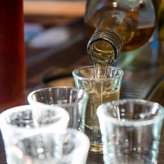Relaxdays Pahare de shot din Sticlă 40ml 12buc