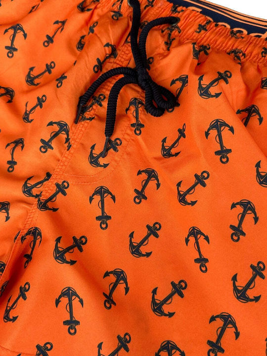 Men's Swimwear Shorts Orange