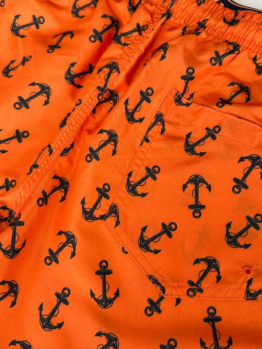 Men's Swimwear Shorts Orange