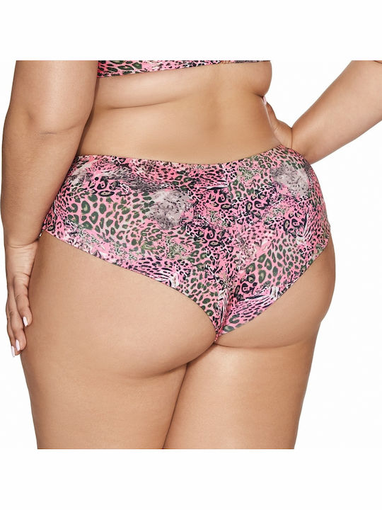 Bikini Bottoms Brazil High Waist Multicolored