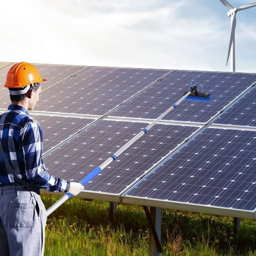 Vevor Solar Panel Cleaning Kit Extendable Handle 3.6m Tyndcbqjtjozckpw0v0
