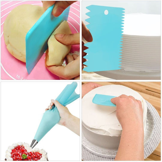 Set Pungi De Patiserie Metalice 72 Bucăți