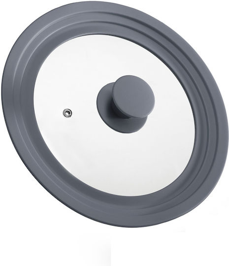 Relaxdays TVS Glasdeckel für Topf 30cm