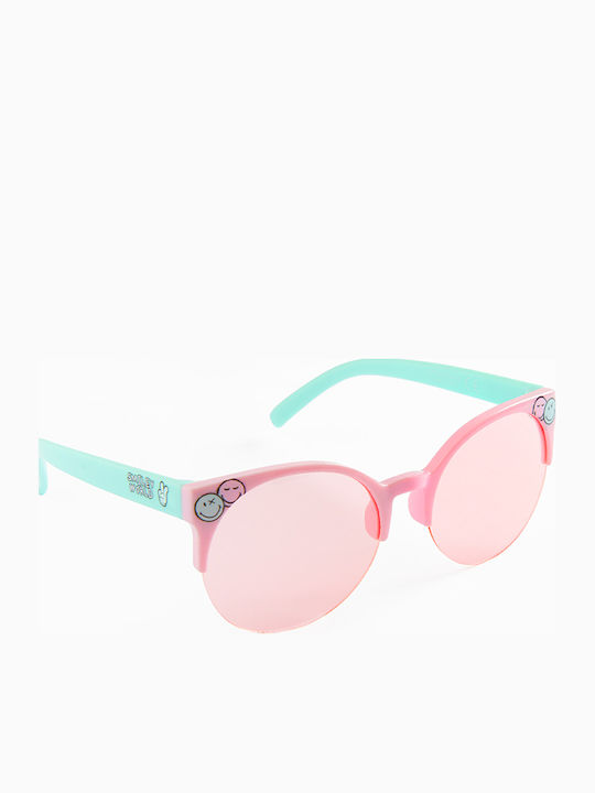Cool Club Smiley World Kinder-Sonnenbrillen Rosa LAG3032689-00