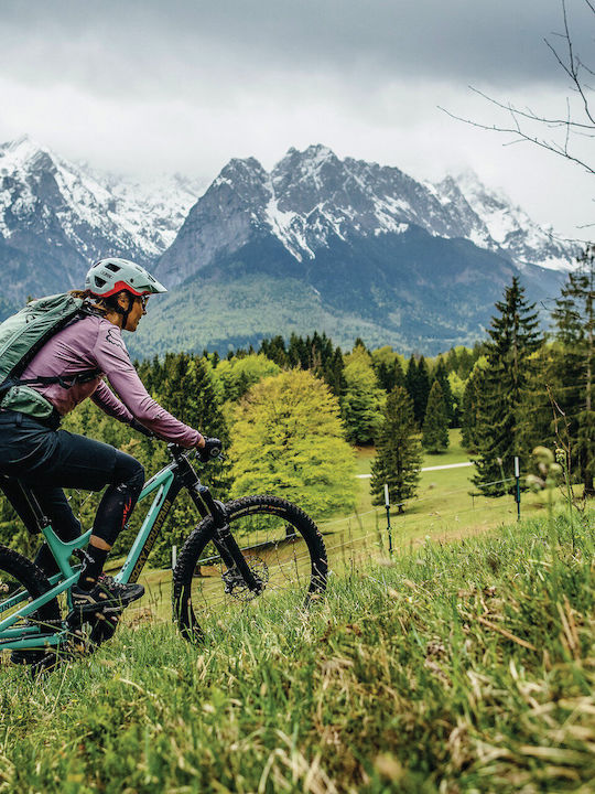 Каска за велосипед Abus Modrop Pine Green размер M