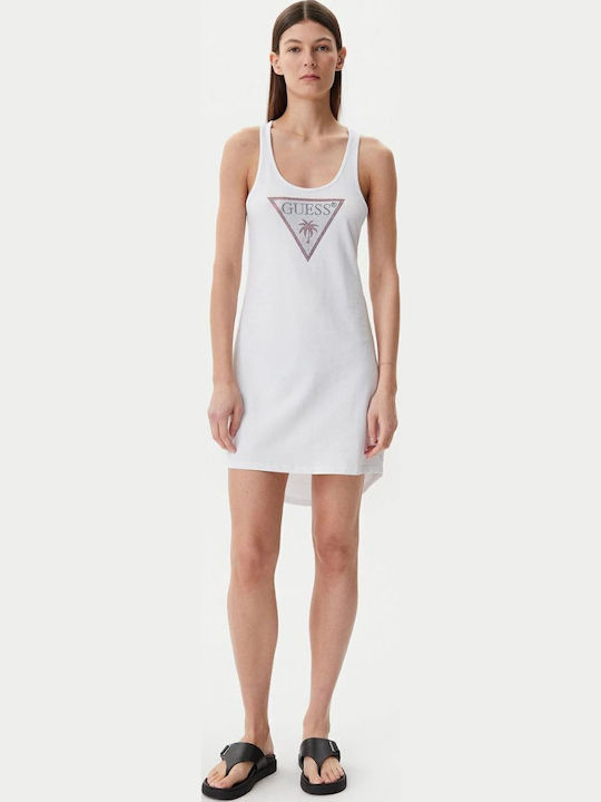 Guess Women's Dress Beachwear White