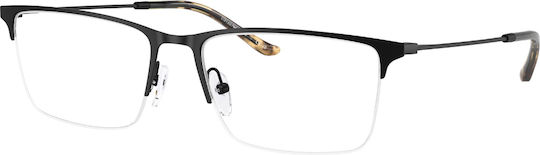 Emporio Armani Ea1171 3001 Μισό Περίγραμμα Σκελετού Μεταλλικός Σκελετός