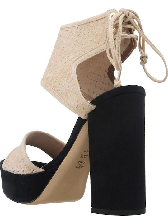 Carta Leather Sandals Pink