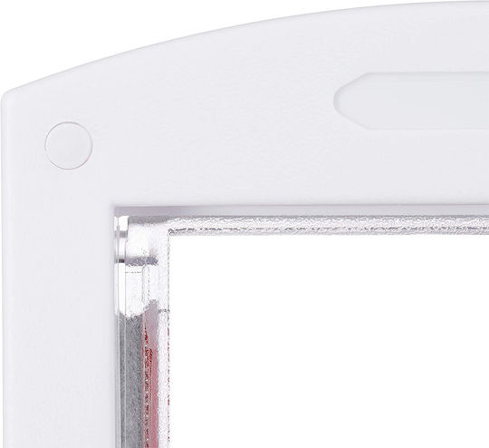 Magnetic Cat Dog Flap Small Pets 4-Way White