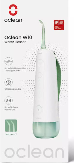 OClean W10 Irigator bucal Verde