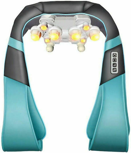 Songen Pillow Massage Shiatsu for the Neck, the Waist, the Back & the Legs with Infrared Heat Black