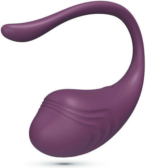 Crushious Vibrator Ei mit Fernbedienung 9cm Lila