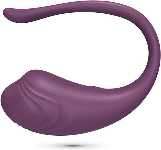 Crushious Vibrator Ei mit Fernbedienung 9cm Lila