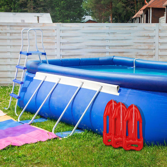 Надуваем Басейнов Дюшек Relaxdays Размери 7 X 30 X 64 См Червен