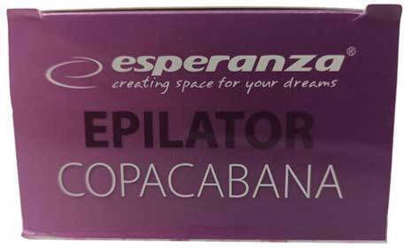 Esperanza Copacabana Epiliergerät Epilierer für das Körper EBD002B