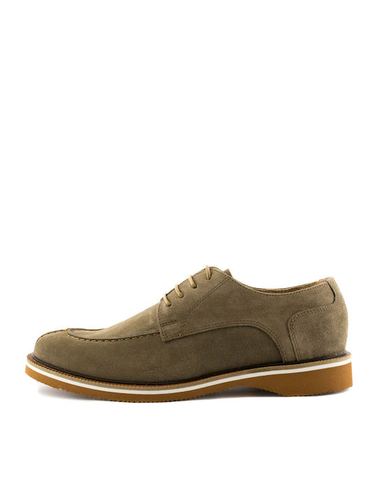 69 Romeo Men's Suede Casual Shoes Brown