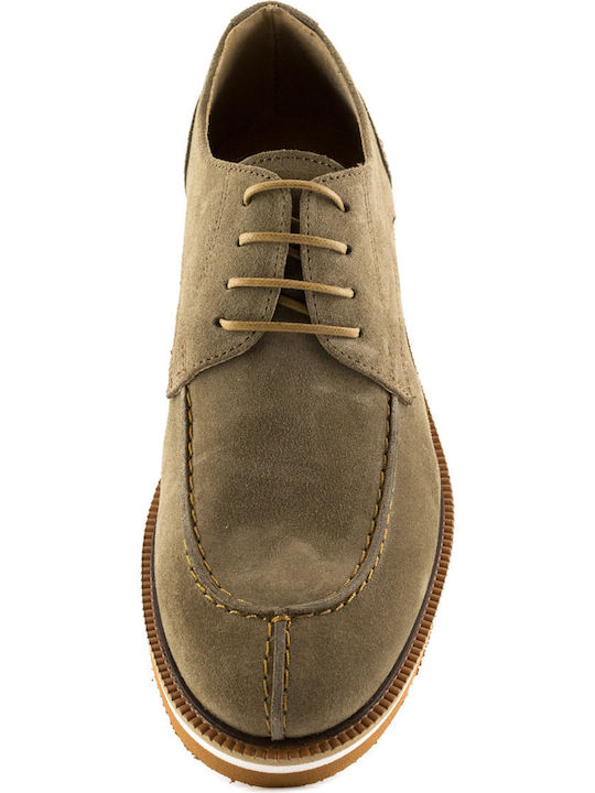 69 Romeo Men's Suede Casual Shoes Brown