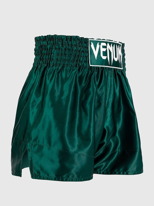 Venum Klassische Thai-Boxshorts Waldgrün