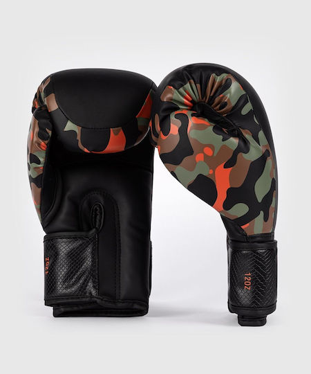 Venum Boxhandschuhe für Kampf Schwarz