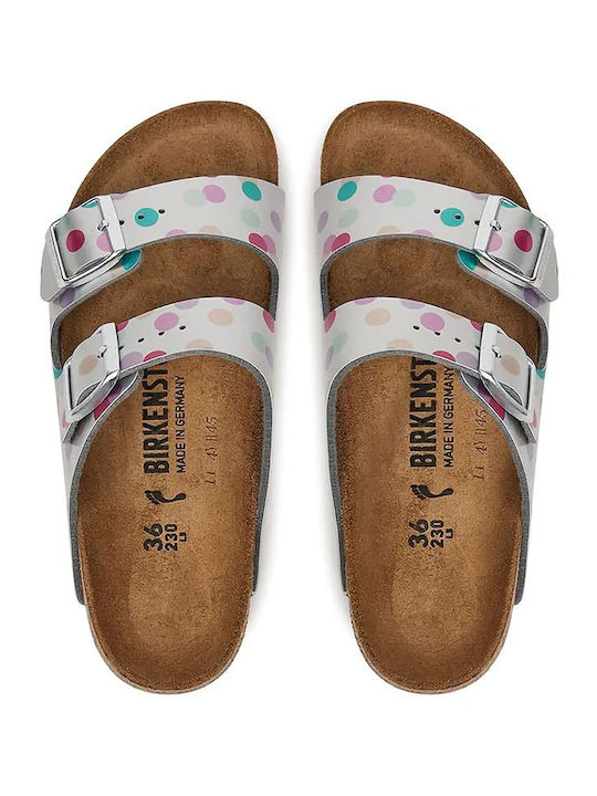 Kinder Sandalen Arizona Anatomisch Silber