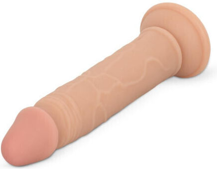 Easytoys Ρεαλιστικό Dildo με Βεντούζα Flesh 17.5cm