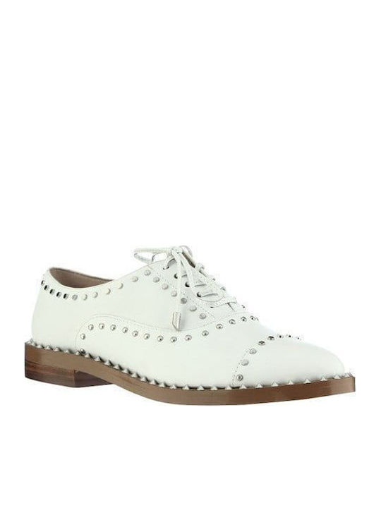 Garroy Damen Oxfords in Weiß Farbe