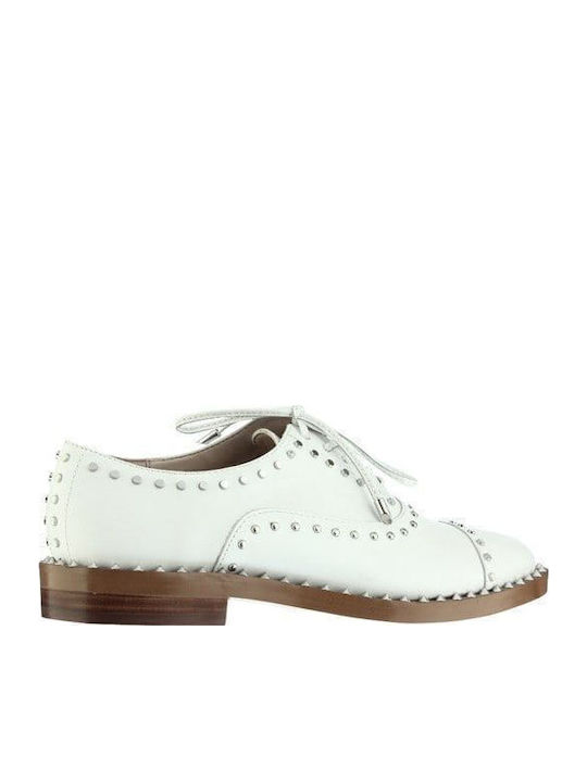 Garroy Damen Oxfords in Weiß Farbe